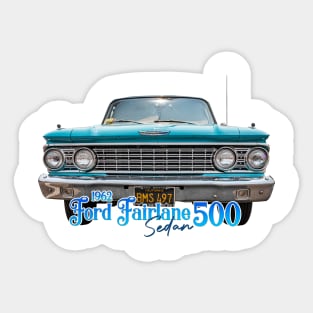 1962 Ford Fairlane 500 Sedan Sticker